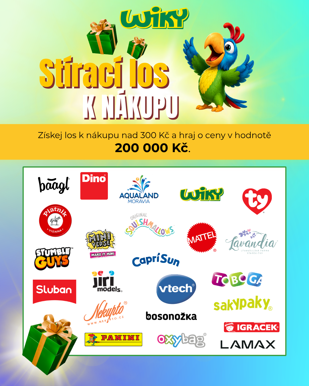 Stírací losy WIKY k 35. výročí